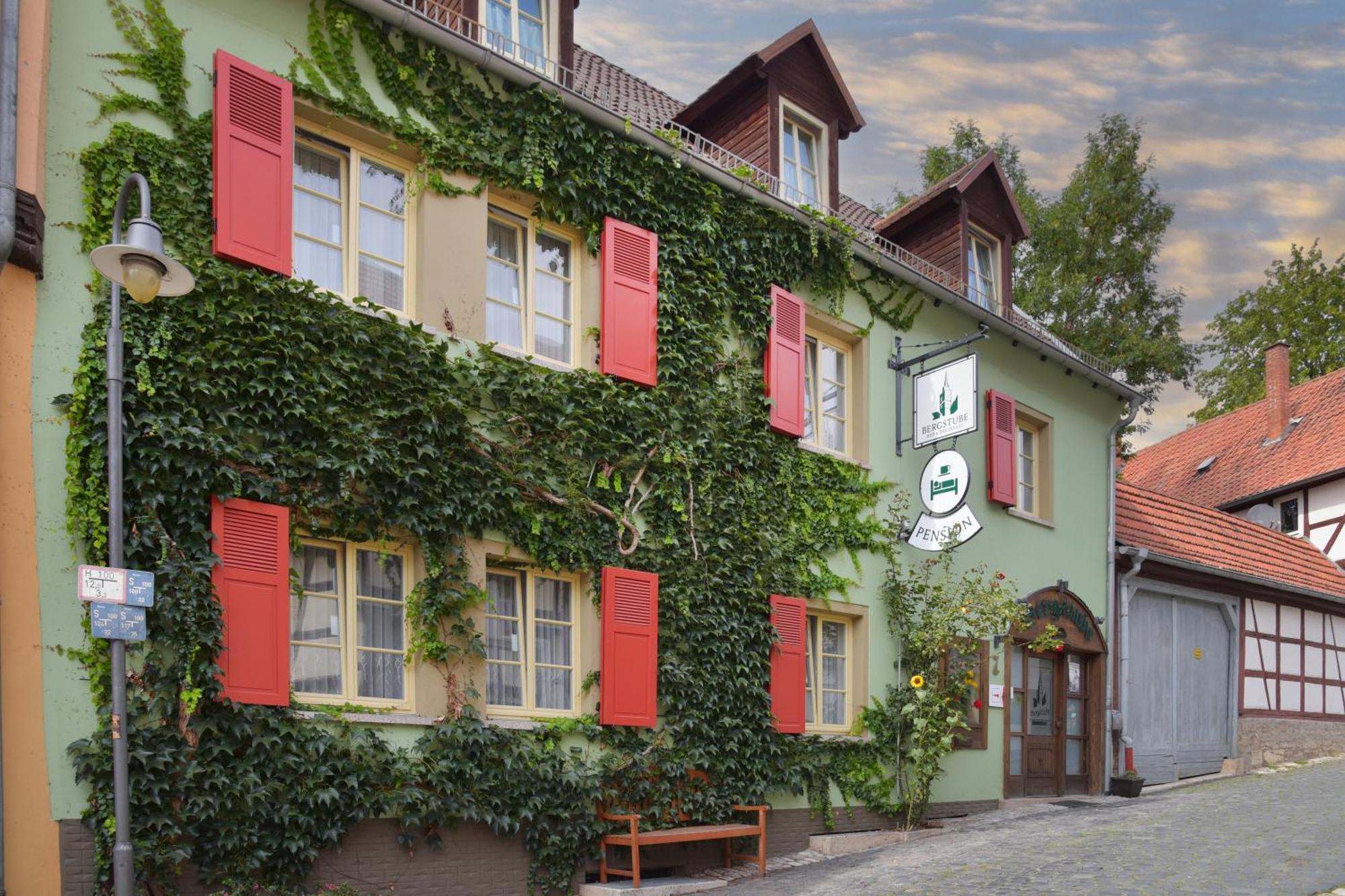 Pension Bergstube Bad Langensalza Esterno foto